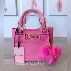JUICY COUTURE Bag Medallion Mini Crossbody Tote - Pink